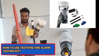 HOW TO USE quotTESTIFIREquot FIRE ALARM TESTING KIT [upl. by Assirim]