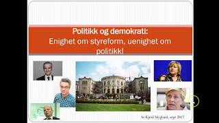 Politikk og demokrati samfunnsfag vg1 [upl. by Ange142]