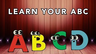 ABC Song  Learn Your ABC  Phonics Song  ABCD  Letters Alphabets  abcdefghijklmnopqrstuvwxyz [upl. by Nosbig350]