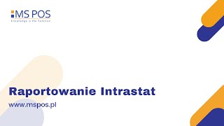 Raportowanie Intrastat [upl. by Drareg]