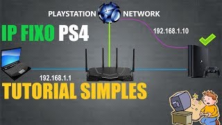 TUTORIAL IP FIXO PS4 [upl. by Barker]