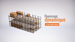 Rayonnage et stockage dynamique Prodyn   Provost [upl. by Flessel67]