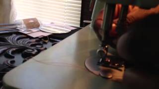 Vintage Singer 347 Sewing Machine How To Thread Part 2 [upl. by Reg]