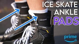 1Lifeonearth Ice Skate Ankle Pads for Hockey Skates and Figure Skating Ankle Pain  Product Reveal [upl. by Odo642]