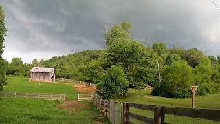 Unbelievable Witnessing A Tornado Forming Over Our Home  Incredible Timelapse Footage [upl. by Moriarty142]