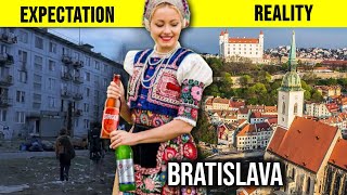 BRATISLAVA  HISTORY BEHIND THE MEME  Slovakia travel vlog [upl. by Arlie]