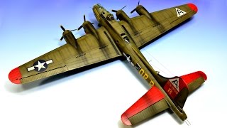 Boeing B17G flying fortress Revell 172 Step by Step  Part 3 [upl. by Haroppiz]