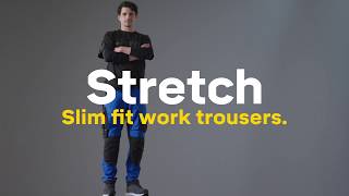 Snickers Workwear  AllroundWork Stretch Trousers 6341 [upl. by Broome]