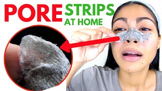 DIY Blackhead Strips that ACTUALLY WORK [upl. by Howland]