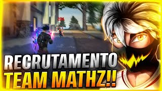 BOA TARDE  RECRUTAMENTO PARA TEAM MATHZ [upl. by Hortensa]