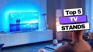 5 Best Floor TV Stand 2023  Top 5 TV Floor Stands in 2023 [upl. by Renaxela]