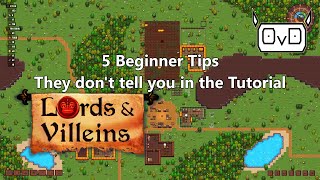 Lords and Villeins  5 Beginner Tips [upl. by Seve57]