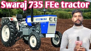 Swaraj 735 FEe tractor 🚜 [upl. by Dede696]