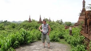 Myanmar  Burma  2013 beautiful place Mrauk U Rakhine State [upl. by Markowitz664]