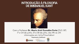 Introdução à Filosofia de Immanuel Kant  AULA 2 [upl. by Kennan488]