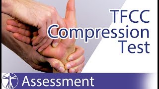 TFCC Compression Test  Triangular Fibrocartilage Complex Lesions [upl. by Nnhoj]