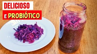 PROBIÓTICO PODEROSO com SÓ 2 INGREDIENTES Gostoso Sem Açúcar Fácil e Barato Low Carb [upl. by Nort]