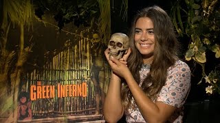 Entrevista Exclusiva con Lorenza Izzo por THE GREEN INFERNO [upl. by Meggy]