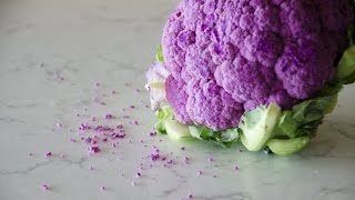 Cumin and Coriander Roasted Purple cauliflower [upl. by Uahc]