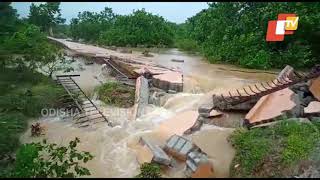 Rain Pummels Bhubaneswar Utkal University Campus Wall Collapses [upl. by Candide]