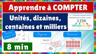 Compilation  unités dizaines centaines et milliers [upl. by Royo]