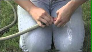 How to fix a Kinked garden hose [upl. by Aenahs]