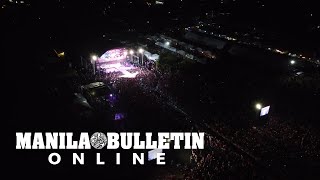 Aerial view of LeniKiko grand campaign rally in Bohol [upl. by Kallick732]