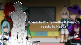 Mondstadt reacts to Kaeya Genshin Impact  GC  Kaeya Angst 22 [upl. by Neirbo]