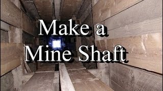 HOW TO TIMBER A MINE SHAFT  The Easy Way ask Jeff Williams [upl. by Atinus]