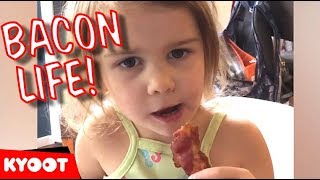 Kids Say the Darndest Things 41  I Love Bacon More Than Dad [upl. by Erb]