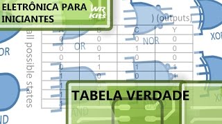 TABELA VERDADE DE CIRCUITOS DIGITAIS  Eletrônica para Iniciantes 031 [upl. by Ylenaj]