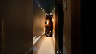 DIY Hanging lamp from Brown paper diylamp diylampideas diytutorial diycrafts diyideas [upl. by Aitnuahs920]