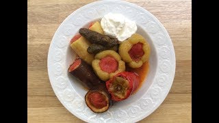 ETLİ KARIŞIK DOLMA TARİFİ  Kayınvalide Tarifleri [upl. by Eiliah816]