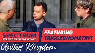 Triggernometry Hosts Konstantin Kisin amp Francis Foster Play Spectrum Street Epistemology [upl. by Zielsdorf]