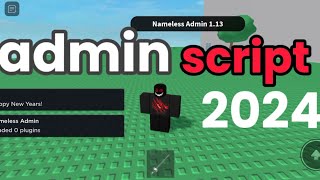 admin script roblox  سكربت ادمن [upl. by Amadus54]