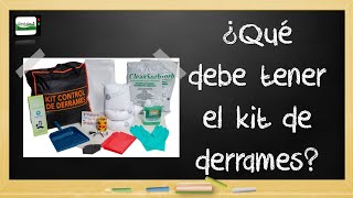 Kit de derrames de productos químicos 🛢🌊 [upl. by Grove982]