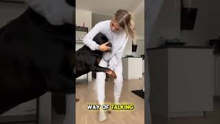 Only Rottweiler owners understand rottweiler dogparenting puppy dogbreed [upl. by Raveaux]