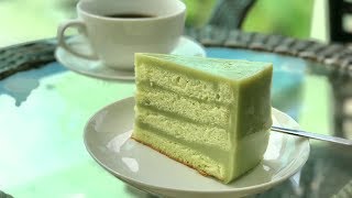 Pandan Layered Cake 班兰咖椰蛋糕 [upl. by Devi]