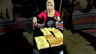 Murtabak  streetfood chef food foodie nice nightmarket murtabak malayfood youtubeshorts [upl. by Luar]