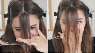 Cutting My Bangs  OMG [upl. by Atinna]