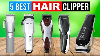 Top 5 Hair Clippers in 2024 👌 [upl. by Balas]