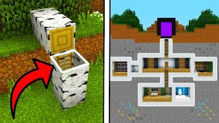 Minecraftta Gizli Yer Yapmanın 10 Yolu [upl. by Dieterich]