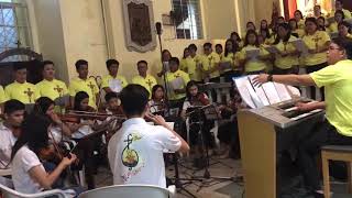 Penitential Rite Papal Gloria in Exelcis Deo Dom Benildus Maramba amp Crispin Cadiang [upl. by Narot]