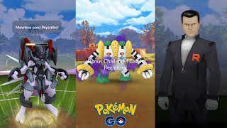 How to beat giovanni in pokemon go shadow regigigas [upl. by Ennoitna]