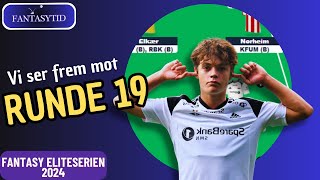 Runde 19 Fantasy Eliteserien 2024  Mitt lag til GW19 i Eliteserien Fantasy [upl. by Ailido201]