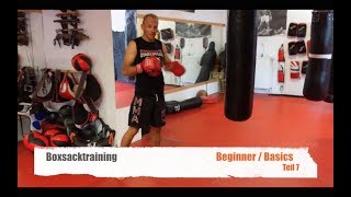 BOXSACK TRAINING BEGINNER TEIL 7 mit Guido Wedekind [upl. by Odlanyar]