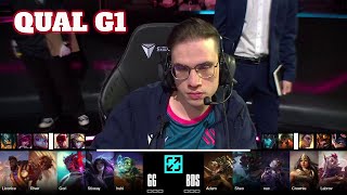 GG vs BDS  Game 1  Qualification LoL Worlds 2023 PlayIns  Golden Guardians vs Team BDS G1 Full [upl. by Purpura]