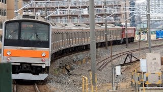 20190329 【譲渡配給輸送】 205系 M32編成 EF81141 三郷駅  JR East Delivery of 205 Series M32 Set to Jakarta [upl. by Lawrenson]