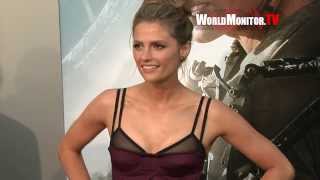 Stana Katic Too Hot for Elysium Los Angeles Film premiere Redcarpet [upl. by Wilonah616]