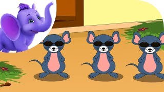 Three Blind Mice  Nursery Rhyme with Lyrics [upl. by Latrina]